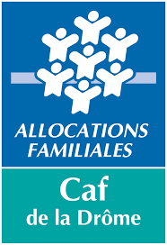 Logo de la Caf de la Drôme